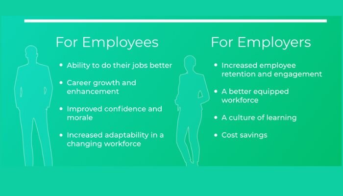 Benefits of upskilling for employees and companies